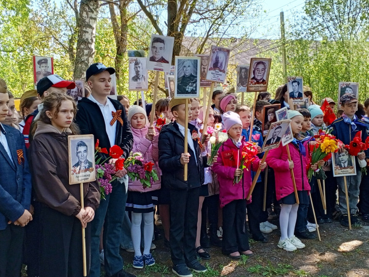 День Победы в Гвардейской школе.